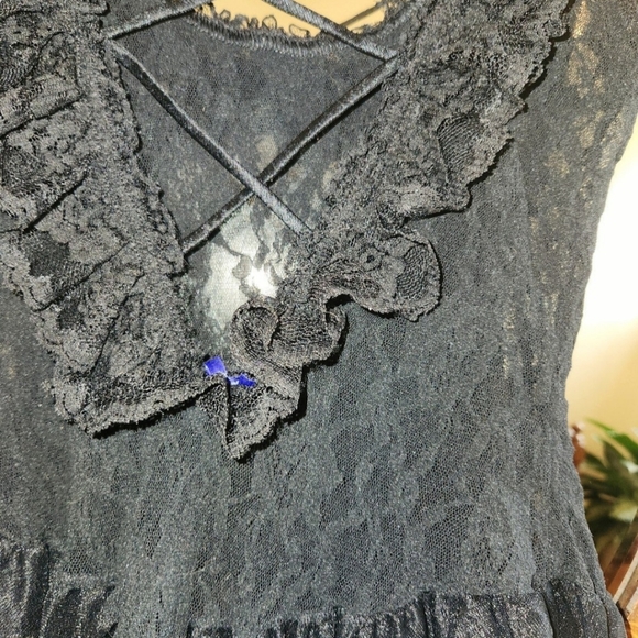 Dreamgirls Black Babydoll Lingerie - Picture 4 of 11